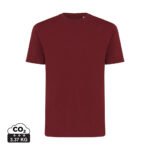 Iqoniq Sierra lightweight recycled cotton t-shirt - burgundy