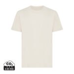 Iqoniq Sierra lightweight recycled cotton t-shirt - natural raw