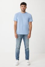 Iqoniq Sierra lightweight recycled cotton t-shirt - sky blue - Image 8