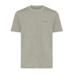 Iqoniq Sierra lightweight recycled cotton t-shirt - light heather green - Image 4