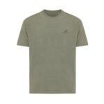 Iqoniq Teide recycled cotton t-shirt - heather green - Image 4
