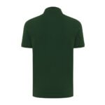 Iqoniq Yosemite recycled cotton pique polo - forest green - Image 3