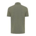 Iqoniq Yosemite recycled cotton pique polo - heather green - Image 3