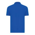 Iqoniq Yosemite recycled cotton pique polo - royal blue - Image 3