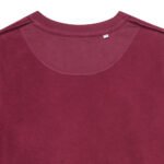 Iqoniq Zion recycled cotton crew neck - burgundy - Image 4