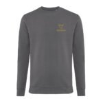 Iqoniq Zion recycled cotton crew neck - anthracite - Image 5