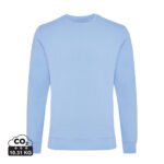 Iqoniq Zion recycled cotton crew neck - sky blue