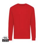 Iqoniq Zion recycled cotton crew neck - red