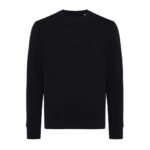 Iqoniq Etosha lightweight recycled cotton crew neck - black - Image 2