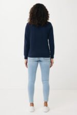 Iqoniq Etosha lightweight recycled cotton crew neck - navy - Image 8