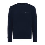 Iqoniq Etosha lightweight recycled cotton crew neck - navy - Image 9