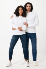 Iqoniq Etosha lightweight recycled cotton crew neck - white - Image 4