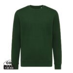 Iqoniq Etosha lightweight recycled cotton crew neck - forest green
