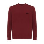 Iqoniq Etosha lightweight recycled cotton crew neck - burgundy - Image 4