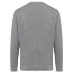 Iqoniq Etosha lightweight recycled cotton crew neck - light heather anthracite - Image 3