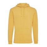 Iqoniq Jasper recycled cotton hoodie - ochre yellow - Image 2