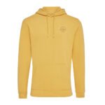 Iqoniq Jasper recycled cotton hoodie - ochre yellow - Image 5