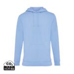 Iqoniq Jasper recycled cotton hoodie - sky blue