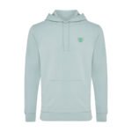 Iqoniq Jasper recycled cotton hoodie - iceberg green - Image 9