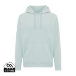 Iqoniq Trivor recycled polyester microfleece hoodie - iceberg green