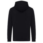 Iqoniq Rila lightweight recycled cotton hoodie - black - Image 3