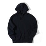 Iqoniq Rila lightweight recycled cotton hoodie - black - Image 4