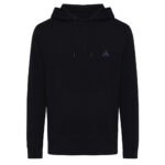 Iqoniq Rila lightweight recycled cotton hoodie - black - Image 9