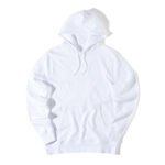 Iqoniq Rila lightweight recycled cotton hoodie - white - Image 4