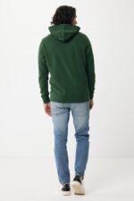 Iqoniq Rila lightweight recycled cotton hoodie - forest green - Image 7