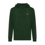 Iqoniq Rila lightweight recycled cotton hoodie - forest green - Image 9