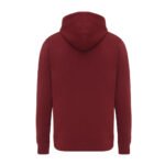 Iqoniq Rila lightweight recycled cotton hoodie - burgundy - Image 3