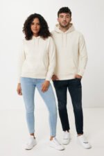 Iqoniq Rila lightweight recycled cotton hoodie - natural raw - Image 5