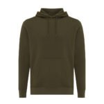 Iqoniq Rila lightweight recycled cotton hoodie - khaki