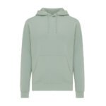 Iqoniq Rila lightweight recycled cotton hoodie - iceberg green - Image 2