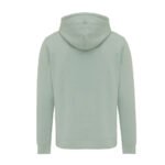 Iqoniq Rila lightweight recycled cotton hoodie - iceberg green - Image 3