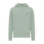 Iqoniq Rila lightweight recycled cotton hoodie - iceberg green - Image 5