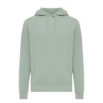 Iqoniq Rila lightweight recycled cotton hoodie - iceberg green
