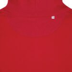 Iqoniq Rila lightweight recycled cotton hoodie - red - Image 4