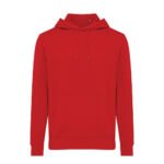 Iqoniq Rila lightweight recycled cotton hoodie - red