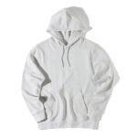 Iqoniq Rila lightweight recycled cotton hoodie - light heather grey - Image 4