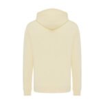 Iqoniq Rila lightweight recycled cotton hoodie - cream yellow - Image 3