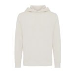 Iqoniq Rila lightweight recycled cotton hoodie - ivory white - Image 2