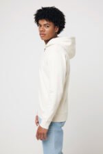 Iqoniq Abisko recycled cotton zip through hoodie - natural raw - Image 6
