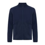 Iqoniq Talung recycled polyester microfleece zip through - navy - Image 2
