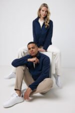 Iqoniq Talung recycled polyester microfleece zip through - navy - Image 4