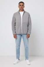 Iqoniq Talung recycled polyester microfleece zip through - storm grey - Image 7