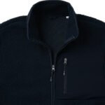 Iqoniq Diran recycled polyester pile fleece jacket - black - Image 4